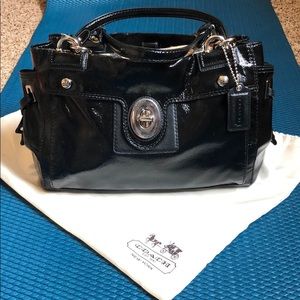 COPY - Coach patent leather satchel